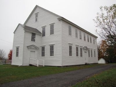 Rockingham Meetinghouse image. Click for full size.