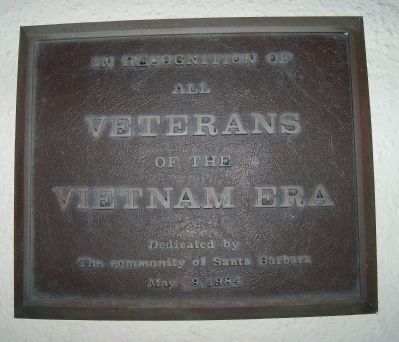 Vietnam Era Marker image. Click for full size.