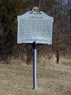 Lincoln Marker image. Click for full size.