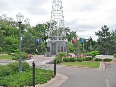 Site of the Stillwater High School and Marker. Click for full size. Site of the Stillwater High School and Marker image. Click for full size.