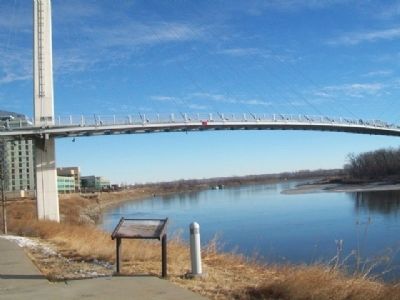 <i>Westwardly by the Waters</i> Marker image. Click for full size.