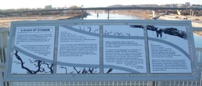 A River of Change Marker image. Click for full size.