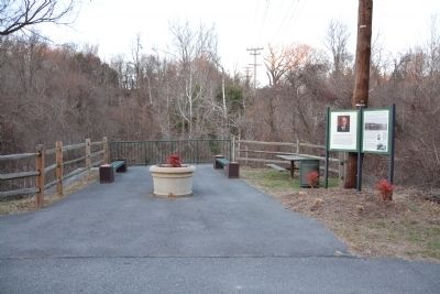 Laurel: A Factory Town Bridging Two Counties Marker. Click for full size. Laurel: A Factory Town Bridging Two Counties Marker image. Click for full size.