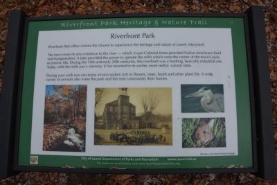 Riverfront Park Marker. Click for full size. Riverfront Park Marker image. Click for full size.
