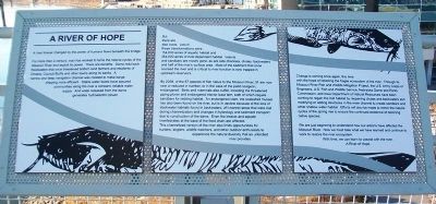 A River of Hope Marker image. Click for full size.