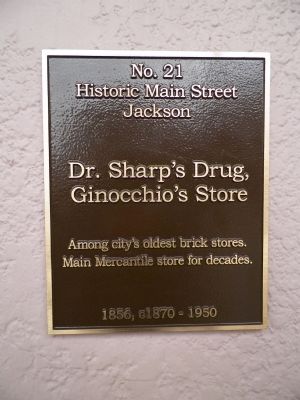 Dr. Sharp's Drug Marker image. Click for full size.