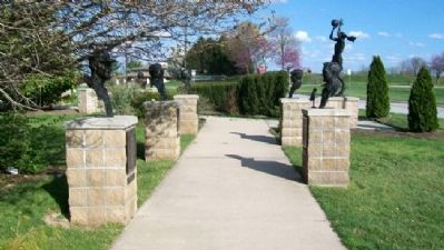 William Payne Stewart Monument. Click for full size. William Payne Stewart Monument image. Click for full size.