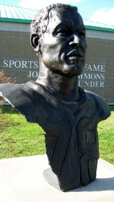 Bust of Bobby Bell. Click for full size. Bust of Bobby Bell image. Click for full size.