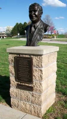 Henry "Hank" Louis Stram Marker and Bust. Click for full size. Henry "Hank" Louis Stram Marker and Bust image. Click for full size.