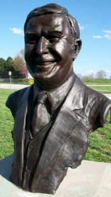 Bust of Henry "Hank" Louis Stram image. Click for full size.