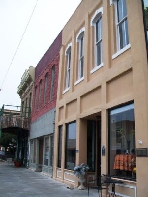J. J. Rackley Building and Markers. Click for full size. J. J. Rackley Building and Markers image. Click for full size.
