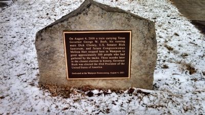 On August 4, 2000 Marker. Click for full size. On August 4, 2000 Marker image. Click for full size.