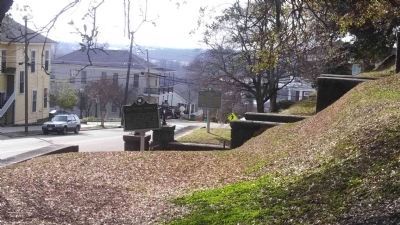 South Central Bell & Old Natchez District Markers image. Click for full size.