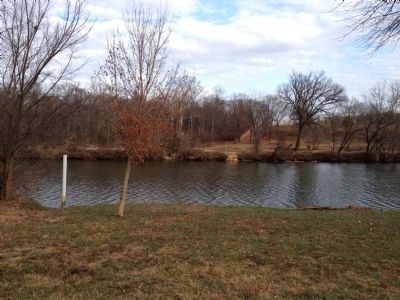 View across the Rappahannock River at the ferry site. Click for full size. View across the Rappahannock River at the ferry site image. Click for full size.