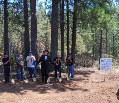 Ground Breaking of NSGW Cemetery & Memorial Park image. Click for full size.