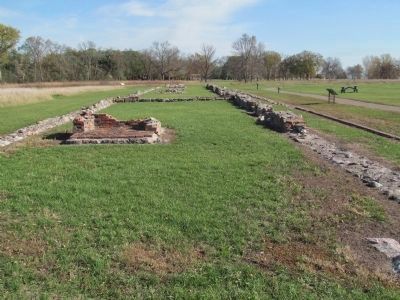 Stone Barracks Ruins. Click for full size. Stone Barracks Ruins image. Click for full size.