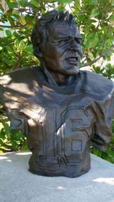 Bust of Len Dawson. Click for full size. Bust of Len Dawson image. Click for full size.