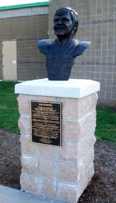 Dan Dierdorf Marker and Bust image. Click for full size.
