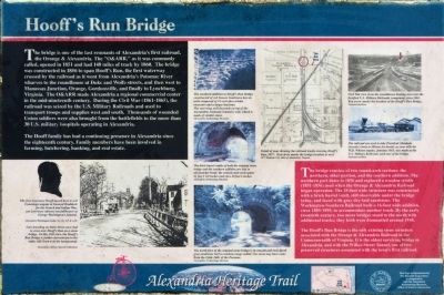 Hooff's Run Bridge Marker image. Click for full size.