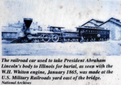 Lincoln Railroad Car image. Click for full size.