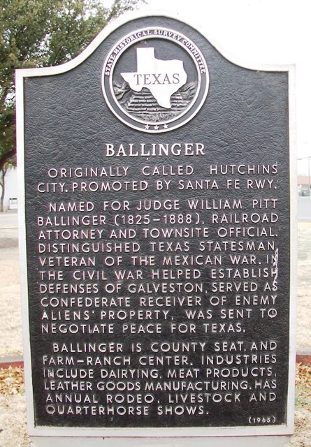 Ballinger Marker