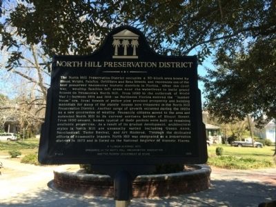 North Hill Preservation District Marker image. Click for full size.