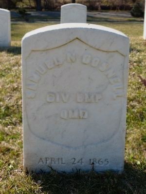 Samuel N Gosnell. Click for full size. Samuel N Gosnell image. Click for full size.