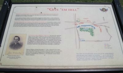 "Give 'Em Hell" Marker. Click for full size. "Give 'Em Hell" Marker image. Click for full size.