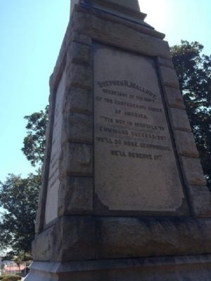 Monument North Side. Click for full size. Monument North Side image. Click for full size.