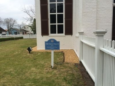 Christ Church Marker. Click for full size. Christ Church Marker image. Click for full size.