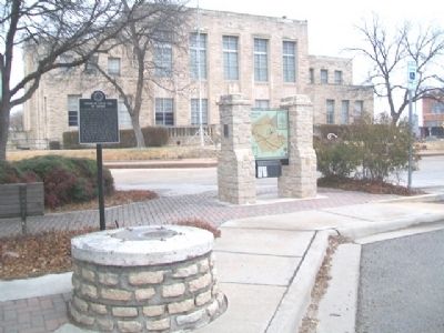 Well and Water on South Side of Square Marker. Click for full size. Well and Water on South Side of Square Marker image. Click for full size.