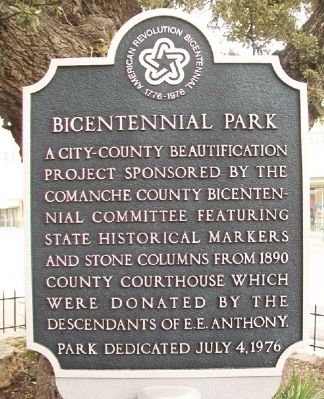 Bicentennial Park Marker image. Click for full size.
