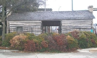 Old Cora Courthouse (rear) image. Click for full size.