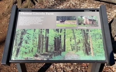Thomas Lincoln Farm Marker image. Click for full size.