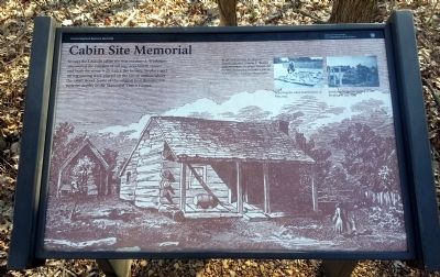 Cabin Site Memorial Marker image. Click for full size.