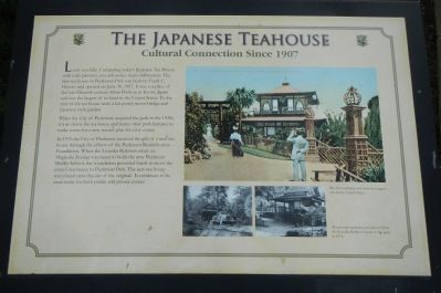 The Japanese Teahouse Marker image. Click for full size.