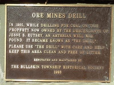 Ore Mines Drill Marker image. Click for full size.