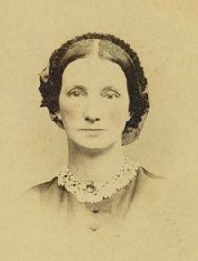 Ann Preston, M.D. - circa 1867 image. Click for full size.