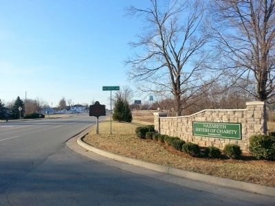 Louisville Rd & Nazareth Rd (facing south). Click for full size. Louisville Rd & Nazareth Rd (facing south) image. Click for full size.