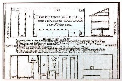 Plan of L'Oveture Hospital image. Click for full size.