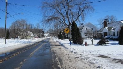 Eastward View Niagara Poultry Farm Marker image. Click for full size.
