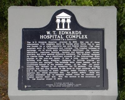 W.T. Edwards Hospital Complex Marker image. Click for full size.
