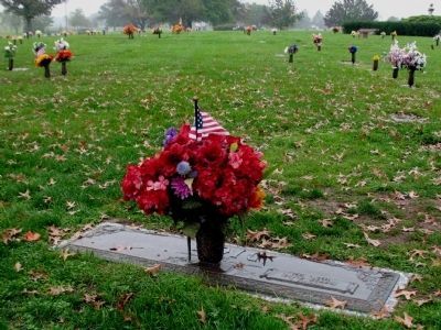 Dick Grave Marker<br>Shenandoah Memorial Park image. Click for full size.