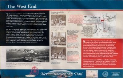 The West End Marker image. Click for full size.