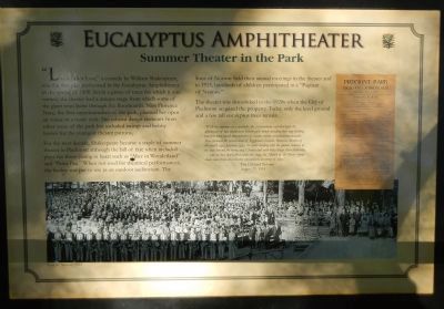 Eucalyptus Amphitheater Marker image. Click for full size.