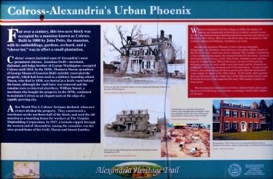 Colross-Alexandria's Urban Phoenix Marker. Click for full size. Colross-Alexandria's Urban Phoenix Marker image. Click for full size.