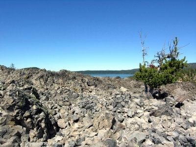Big Obsidian Flow. Click for full size. Big Obsidian Flow image. Click for full size.