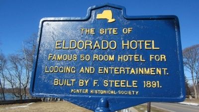 El Dorado Hotel Marker. Click for full size. El Dorado Hotel Marker image. Click for full size.