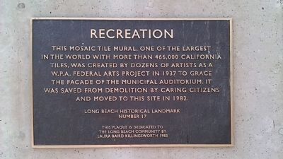Recreation Marker. Click for full size. Recreation Marker image. Click for full size.