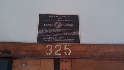 The Californian Marker image. Click for full size.
